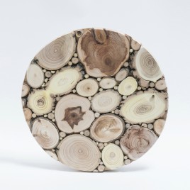 Mosaic round trivet